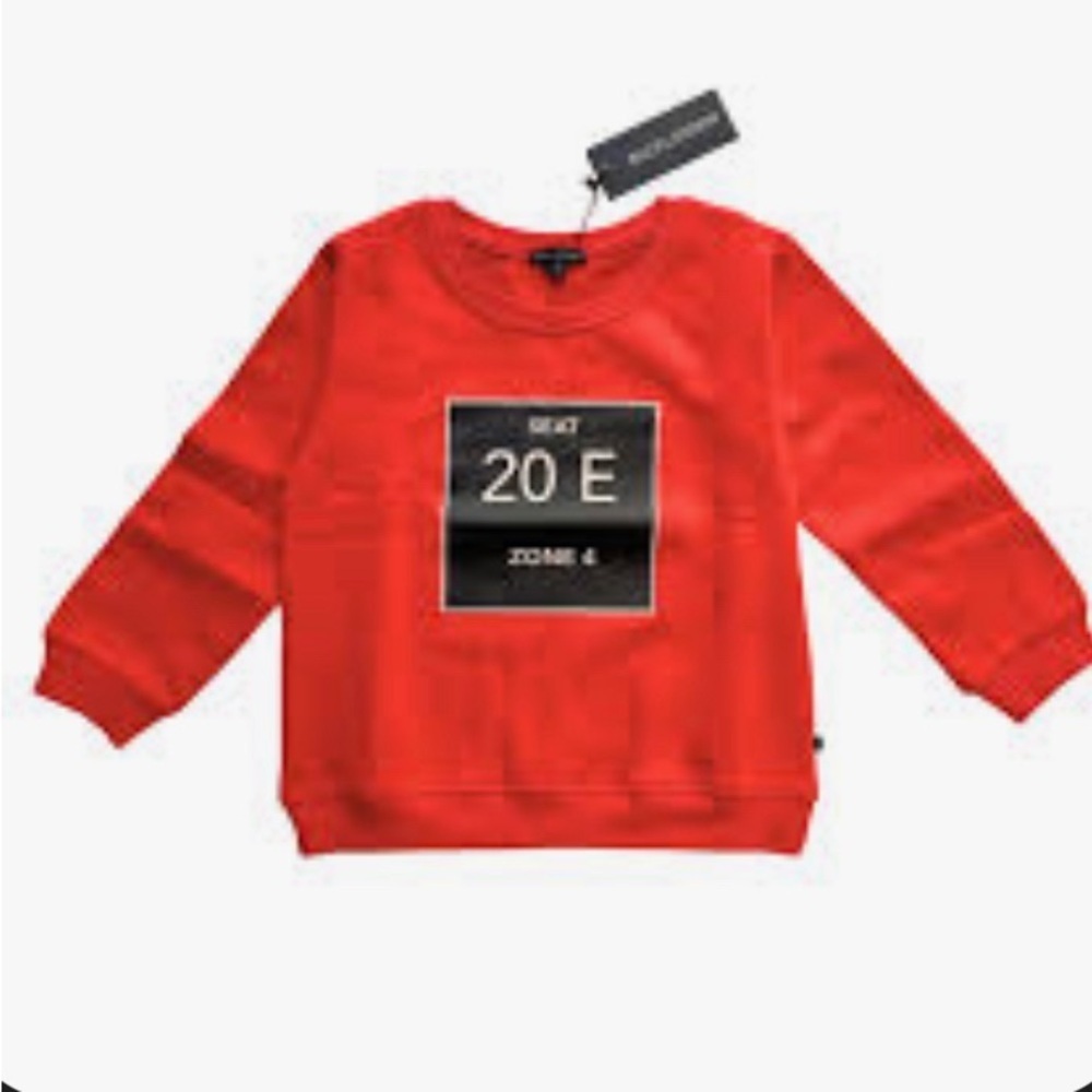 Red Kids Sweatshirt